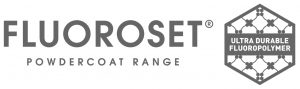 Fluoroset Powdercoat Range logo MONO-01